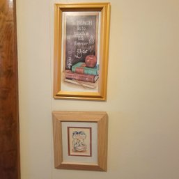 Pair Of Wall Prints (hallway)