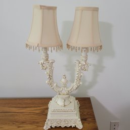 Beautiful French Country Table Lamp (LR)