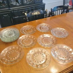 Set Of 16 Glass Plates 10' (DR)