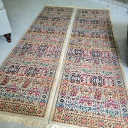 Pair Of Matching Wool Runners 87' X 23.5' Each (Entry)
