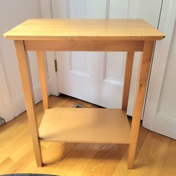 Small Wooden Side Table (Entry)