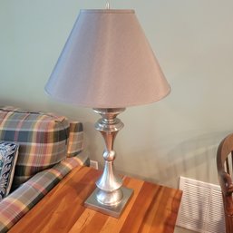 Silver Accent Lamp (LR)