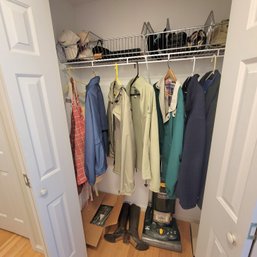 Closet Lot:  Boots , Coats, Hats, Fire Escape Ladder And More (hall)