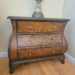 Hand Painted Wooden Bombay 3 Drawer Chest (MB)