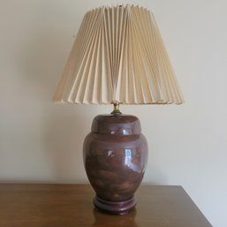 Brown Ceramic Lamp (MB)