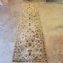 Wool Runner Rug *Stained On Backside Needs Cleaned (Bsmt)