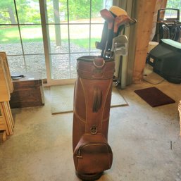 Spaulding Golf Bag With Clubs (Bsmt)