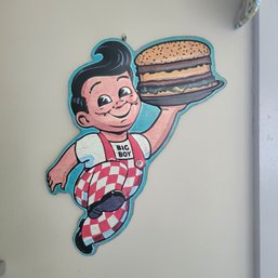 Tin Big Boy Burgers Sign (Kitchen)