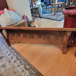 Gorgeous Wooden Shelf / Mantle Piece 4' Long! (LR)