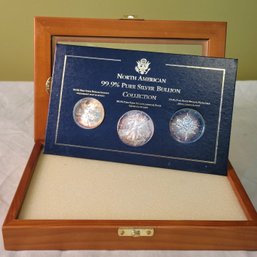 North American 99.9 Pure Silver Bullion Collection Mexico, America, Canada