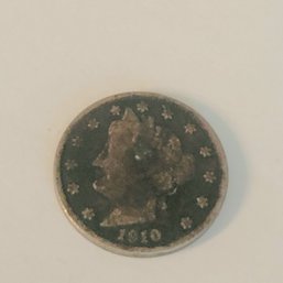 Liberty 'V' 5 Cent 1910 Coin Super Rare!