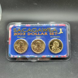 Sacagawea 2003 Golden Dollar Set