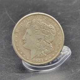 1921 Morgan Silver Dollar 'S' Mint Mark (A)