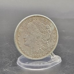 1921 Morgan Silver Dollar No Mint Mark (B)