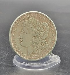 1921 Morgan Silver Dollar Mint Mark 'S' (D)