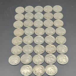 71 Buffalo Nickels Lot! More Added After Photos 71 Nickels Total