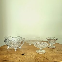 Vintage Glass Pieces (Dining Room)