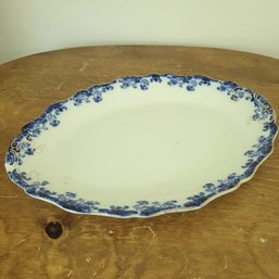 Vintage Ceramic Platter England Small Chip (Dining Room)