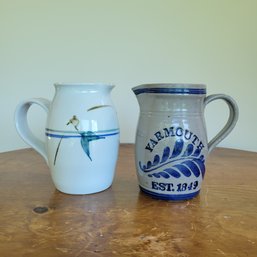 Yarmouth Pitcher And White Pitcher Floral Accent (Kitchen)