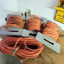 Lot Of 4 Extension Cords