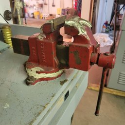 Vintage Desmond Stephan Mfg. Co. Workbench Vise