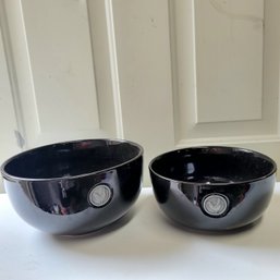 Boston Warehouse Trading Black Mixing Bowls 1 Has Been Repaired