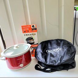 Hamilton Beach Crock Pot And Crock Pot Holder