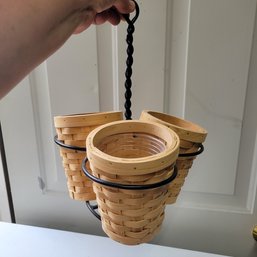 Adorable 3 Basket Planter