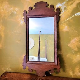 Vintage Wood Framed Mirror (Downstairs Bedroom)