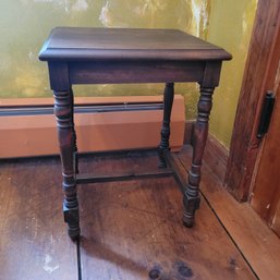 Small Wooden Plant Stand/side Table (Downstairs Bedroom)