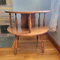 Heywood Wakefield Round Side Table (Dining Room)