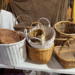 Assortment Of Baskets See Description