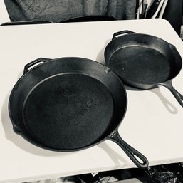 Large Cast Iron Pans