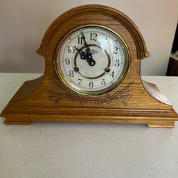 D&A Mantel Clock Key Wind In Good Working Condition (Living Room)