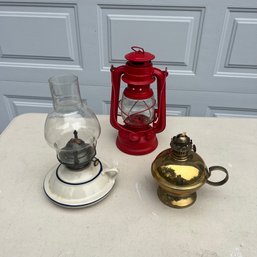 Collection Of Oil Lanterns (Garage)