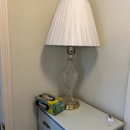 Crystal Lamp Made In Yugoslavia (Dressing Room)