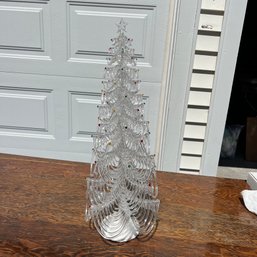 Lighted Christmas Tree (Garage)