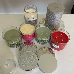 Lot Of Assorted New Candles (Living Rm)