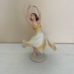 Vintage Porcelain Dancer By Goebel W Germany (Living Rm)