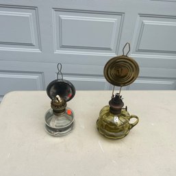Vintage Reflecting Oil Lamps (Garage)