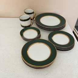 Dinner Set For 4 By Fitz And Floyd (Living Rm)