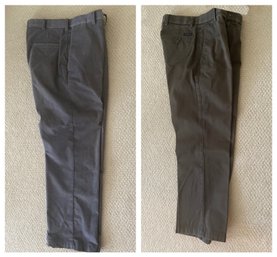 Two Pairs Of Men's Pants - 34x29 - Haggar And Dockers