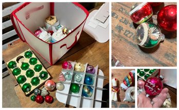 Vintage Christmas Ornaments (Garage)