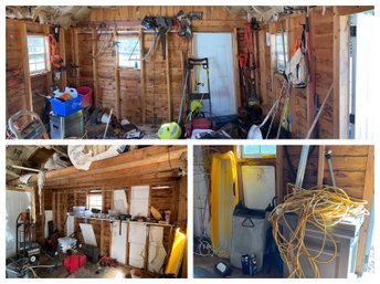 Huge Shed Picker's Lot: Tons Of Tools, Lawn Equipment And More