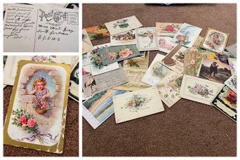 Vintage Postcards - Mailed With Messages (EF - LR 1)