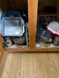 Cabinet Of Bakeware And Assorted Kitchen  Helpers (Kitchen)