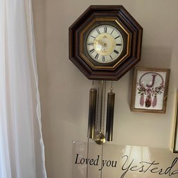 Beautiful Meister Anka Wall  Clock In Excellent Working Condition (Living Room)