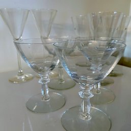 Vintage Champagne Coupes & Other Barware (kitch)