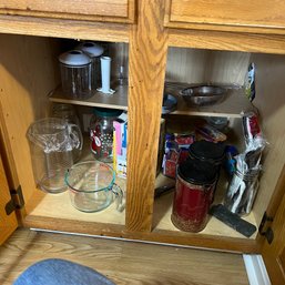 Two Shelves Of Miscellaneous Kitchen Items (Kitchen)