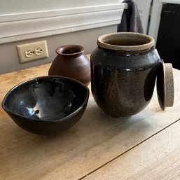 Vintage Sturdy Pottery Pieces (Dining Room)